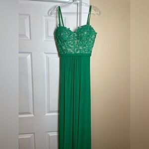 Anny Lee Vibrant Teal Dress